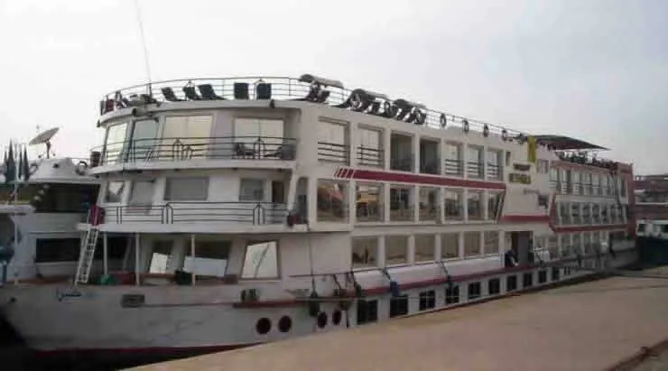 Exterior view of the Kira Nile Cruise Nile cruise ship